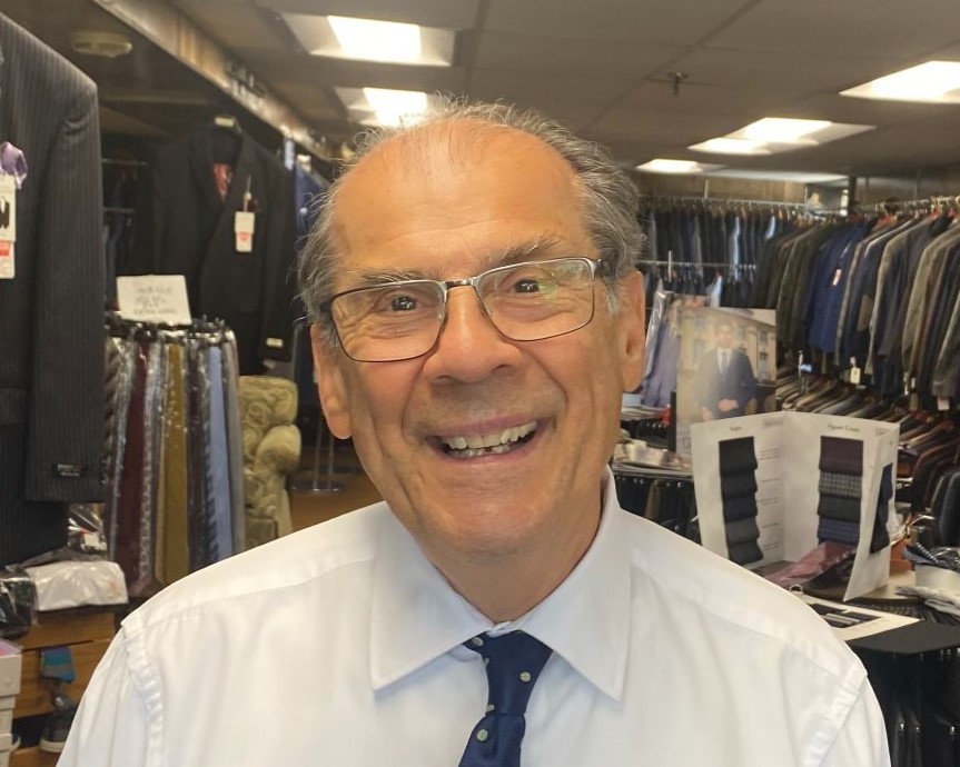 Classic menswear display